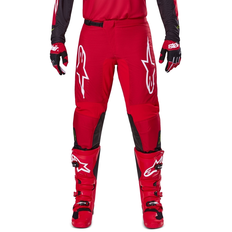 Alpinestars Fluid Haul Motocross Pants rød og sort