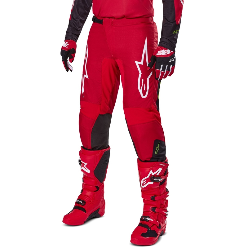 Alpinestars Fluid Haul Motocross Pants rød og sort