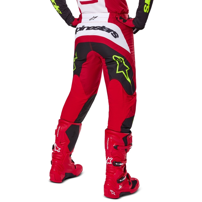 Alpinestars Fluid Haul Motocross Pants rød og sort