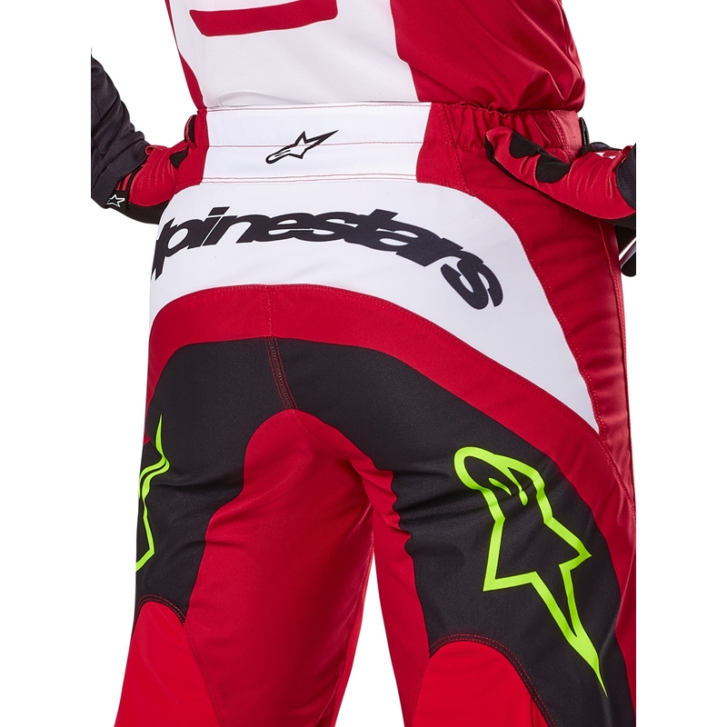 Alpinestars Fluid Haul Motocross Pants rød og sort