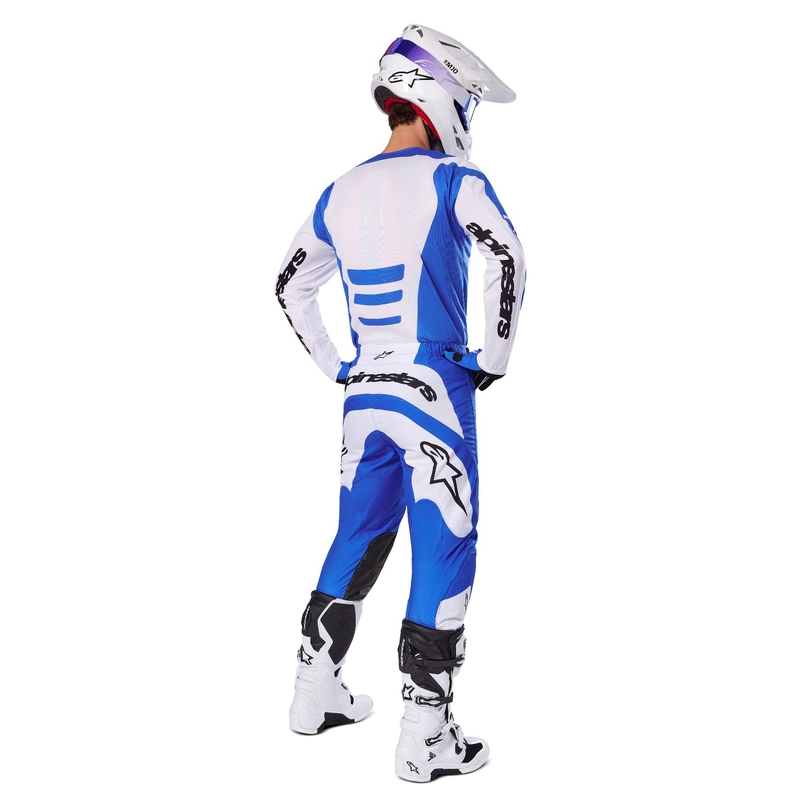 Alpinestars Fluid Haul Motocross Pants Blå og hvid