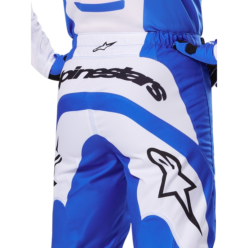 Alpinestars Fluid Haul Motocross Pants Blå og hvid
