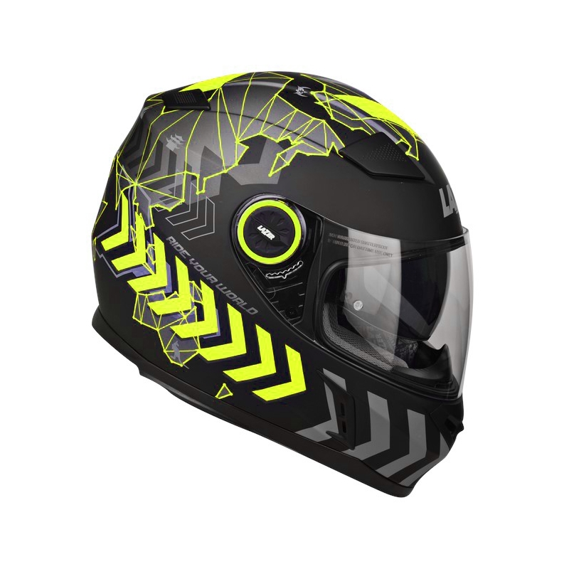 Integrální přilba na moto Lazer Bayamo Adam Special replika fluo žlutá výprodej