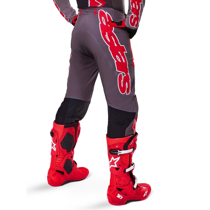 Alpinestars Supertech Lipan Smoke Red Motocross-bukser