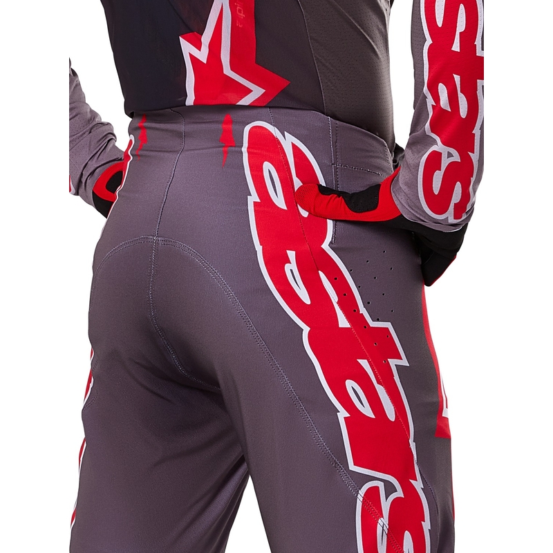 Alpinestars Supertech Lipan Smoke Red Motocross-bukser