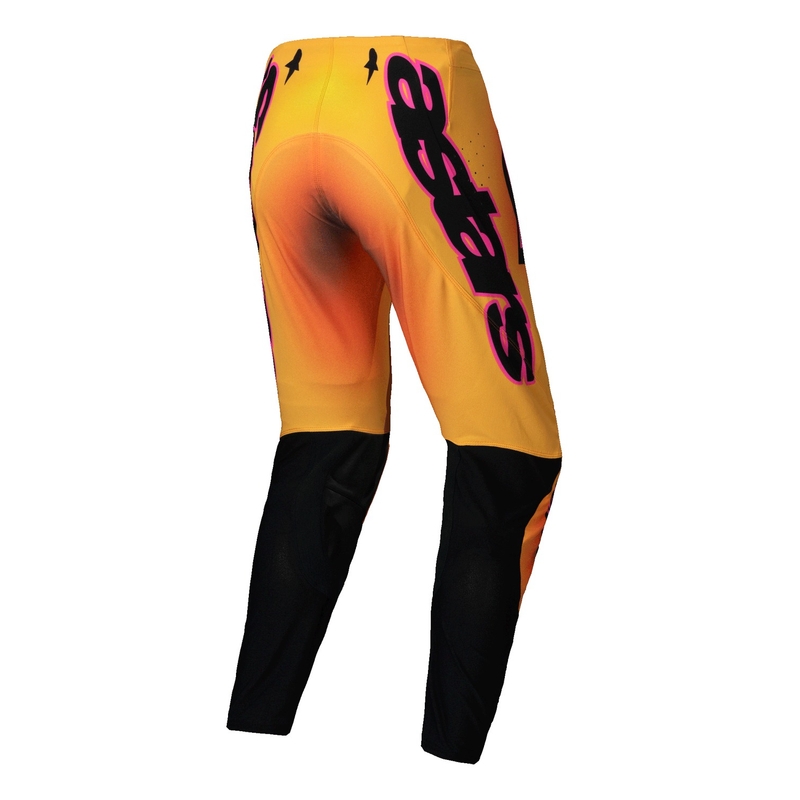 Alpinestars Supertech Lipan Motocross Pants gul og pink