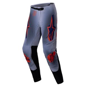 Alpinestars Supertech Lipan motocrossbukser grå-fluo-orange