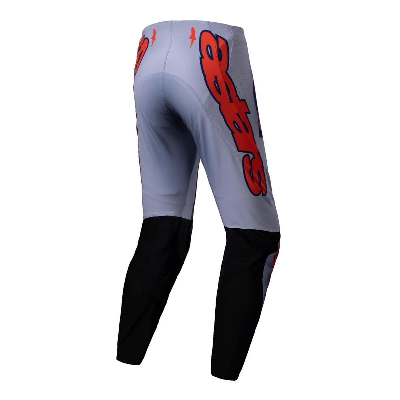 Alpinestars Supertech Lipan motocrossbukser grå-fluo-orange