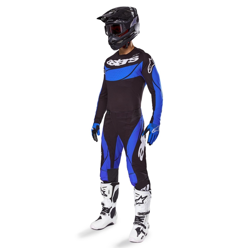 Alpinestars Techstar Dreem Motocross Pants Sort og blå