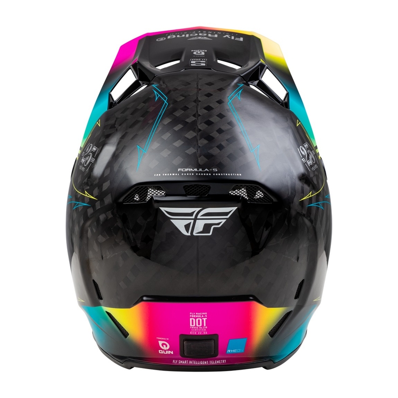 Motokrosová helma FLY Racing Formula S černo-modrá