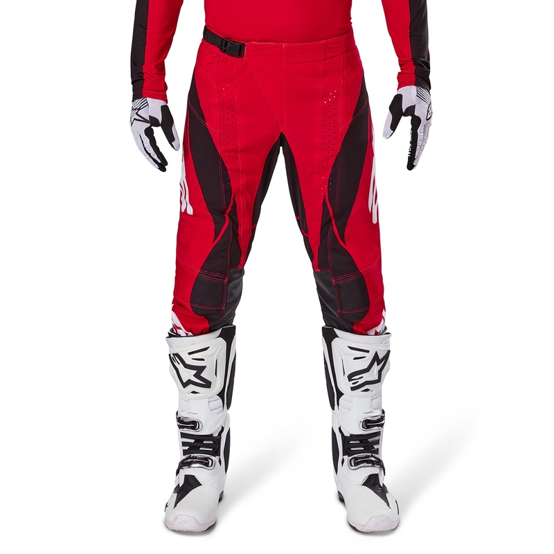 Alpinestars Techstar Dreem Motocross Pants rød og sort