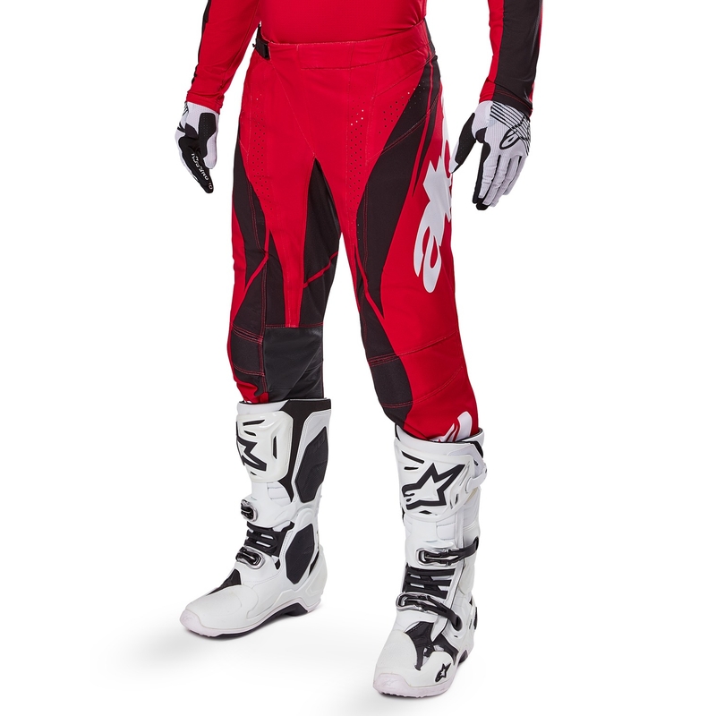 Alpinestars Techstar Dreem Motocross Pants rød og sort