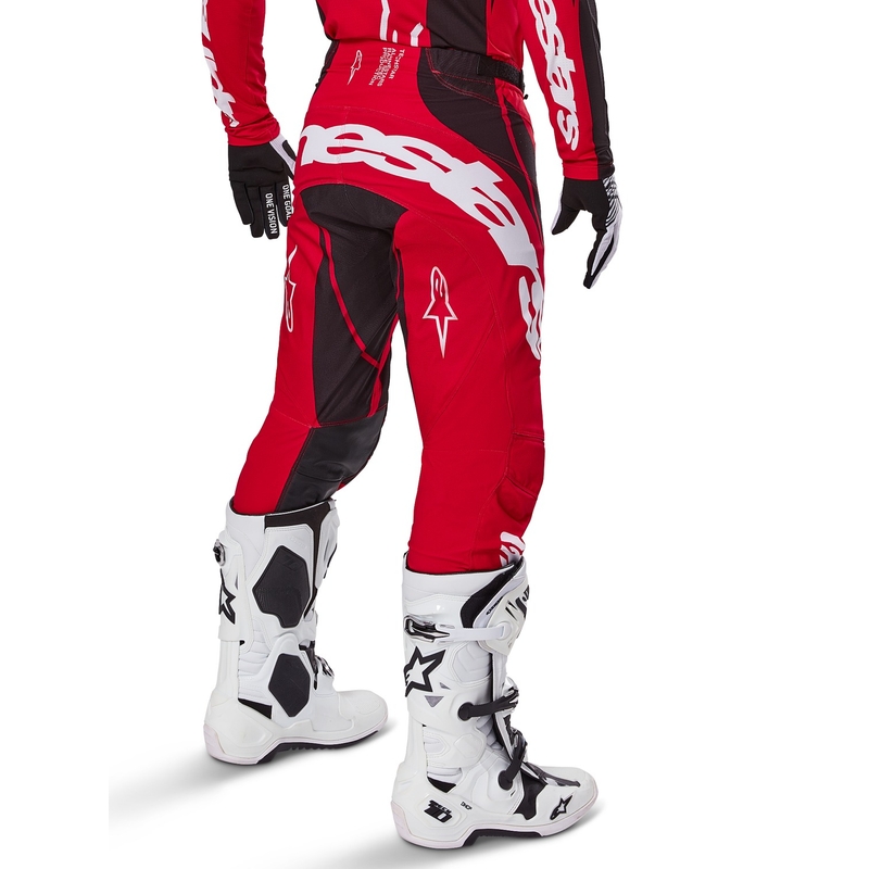 Alpinestars Techstar Dreem Motocross Pants rød og sort