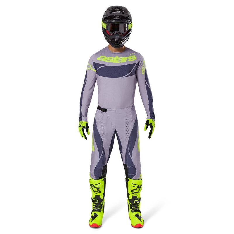 Alpinestars Techstar Dreem motocrossbukser grå-mørkegrå