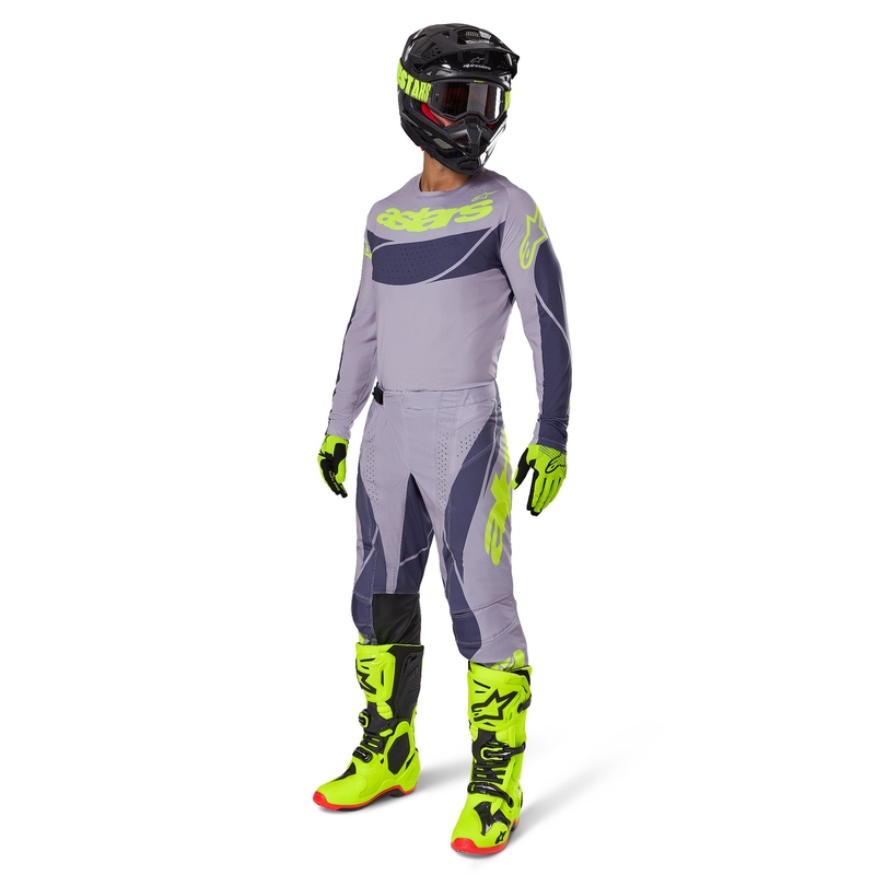 Alpinestars Techstar Dreem motocrossbukser grå-mørkegrå