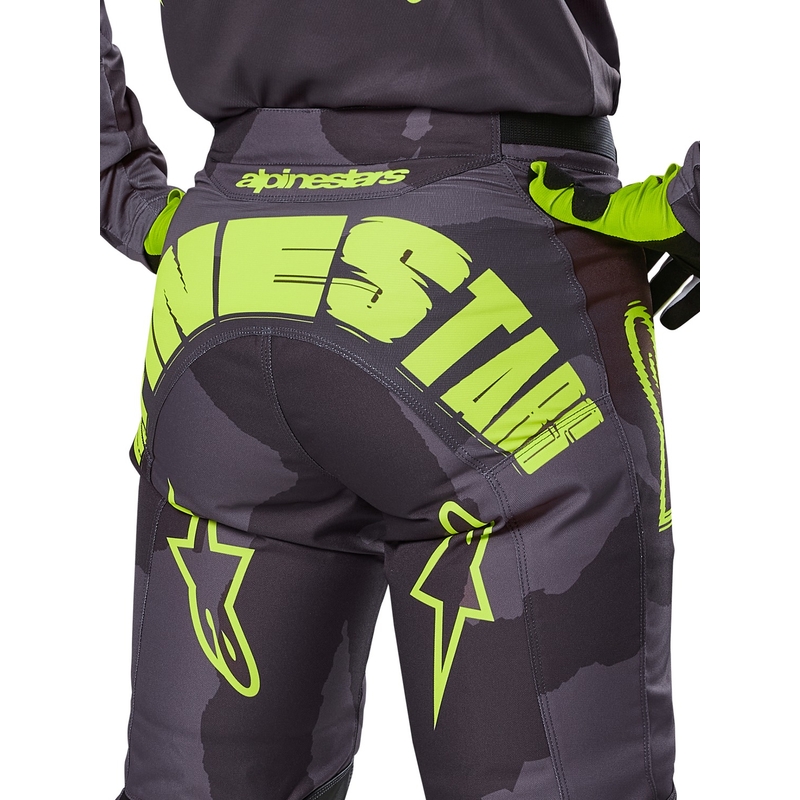 Alpinestars Racer Hollow Motocross Pants mørk camo-fluogul