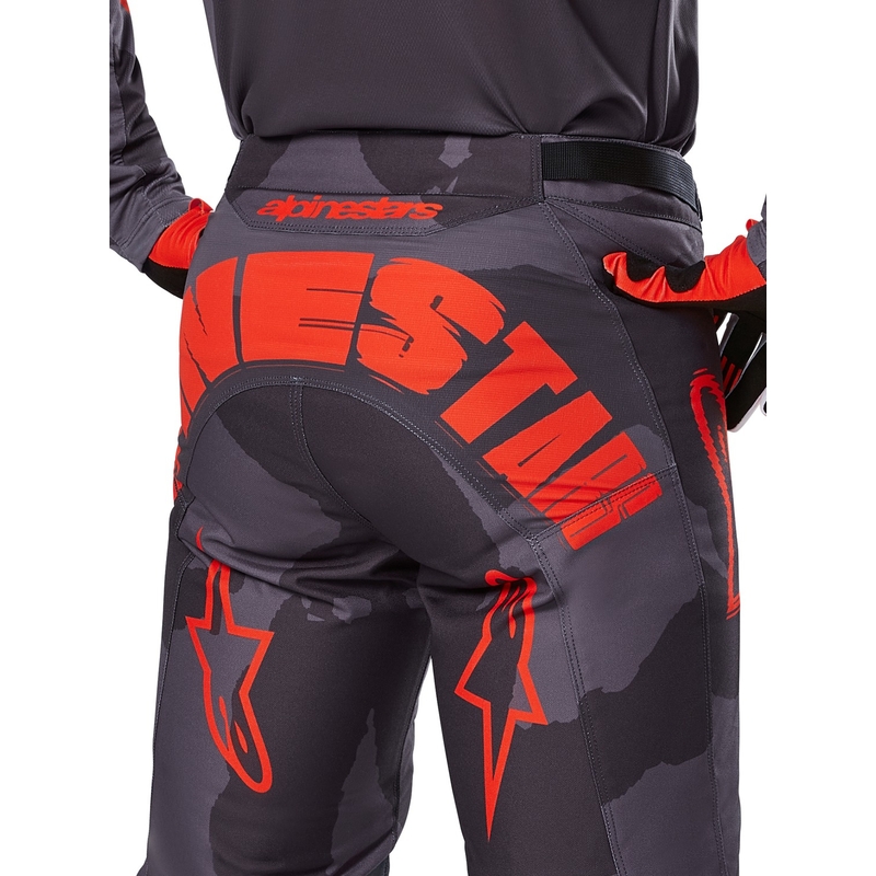 Alpinestars Racer Hollow Motocross Pants grå camo-fluo-orange