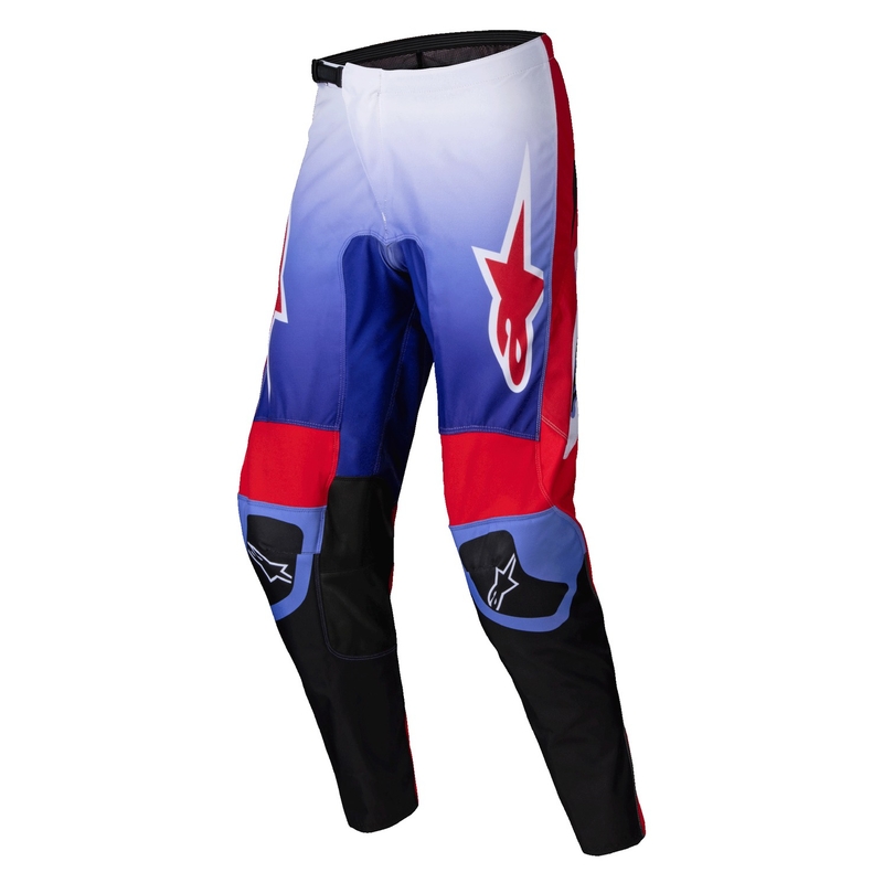 Alpinestars Fluid Wurx motocrossbukser lilla-røde