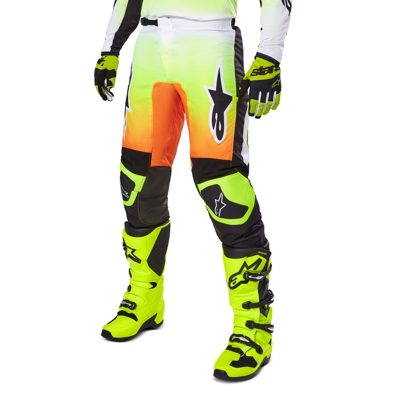 Alpinestars Fluid Wurx Motocross Pants Gul og sort