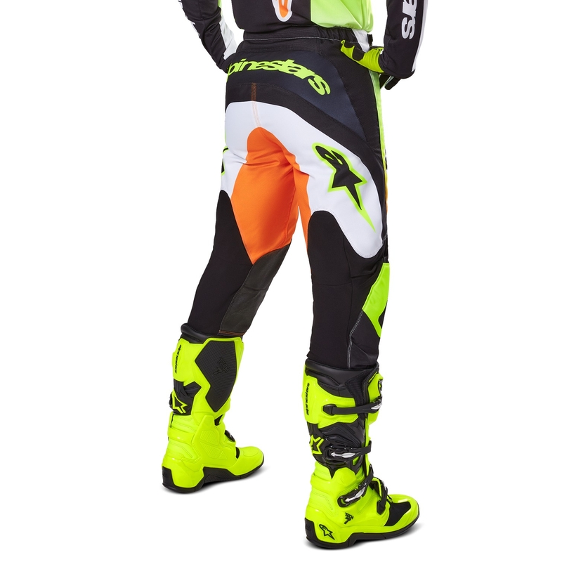 Alpinestars Fluid Wurx Motocross Pants Gul og sort