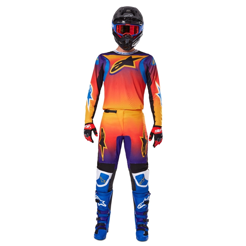 Alpinestars Fluid Wurx Multicolor Motocross-bukser