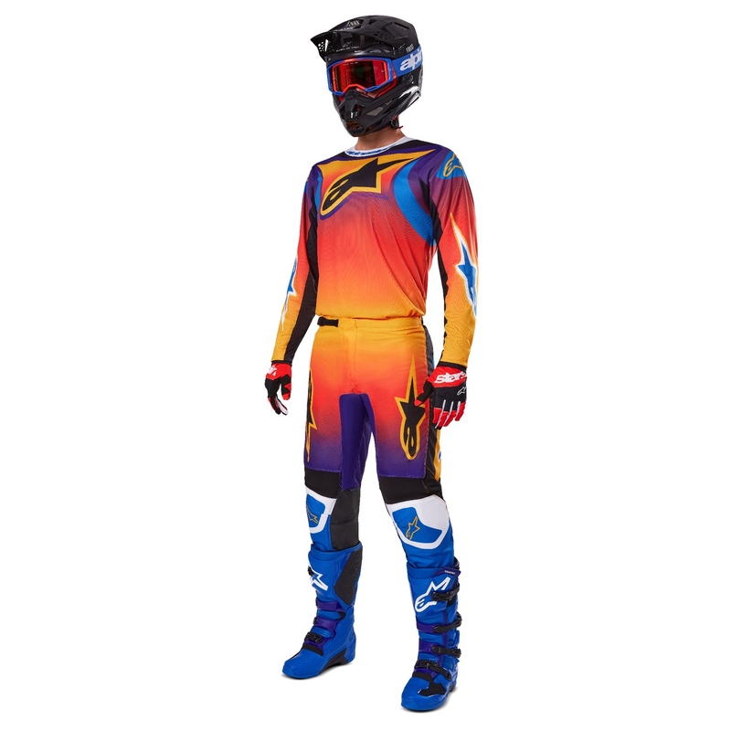 Alpinestars Fluid Wurx Multicolor Motocross-bukser