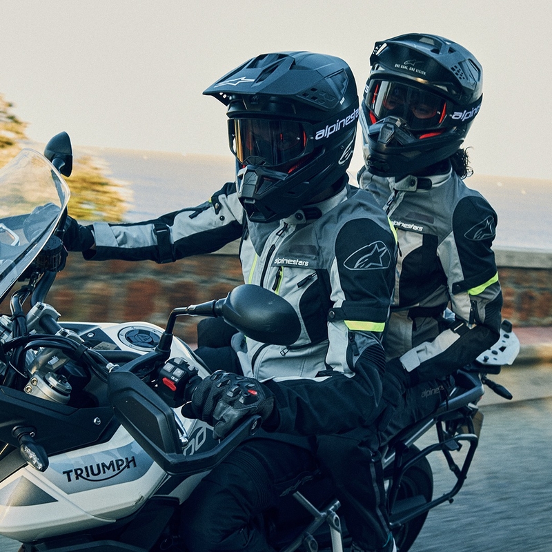 Alpinestars Bogota PRO Drystar motorcykeljakke grøn-sort