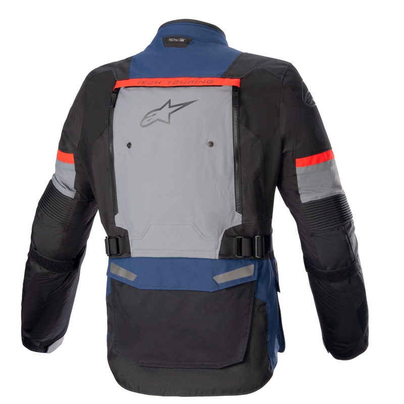 Alpinestars Bogota PRO Drystar blå-sort-rød motorcykeljakke