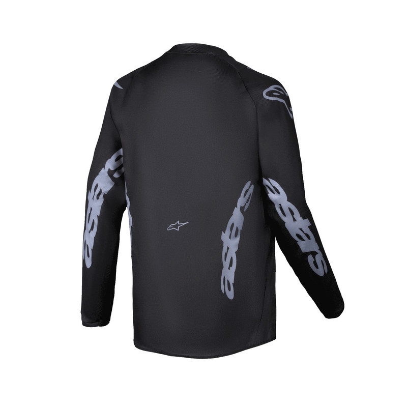 Alpinestars Racer Graphite Motocross Jersey til børn Sort