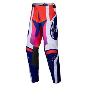 Alpinestars Racer Wurx Motocross-bukser til børn Multicolor-White