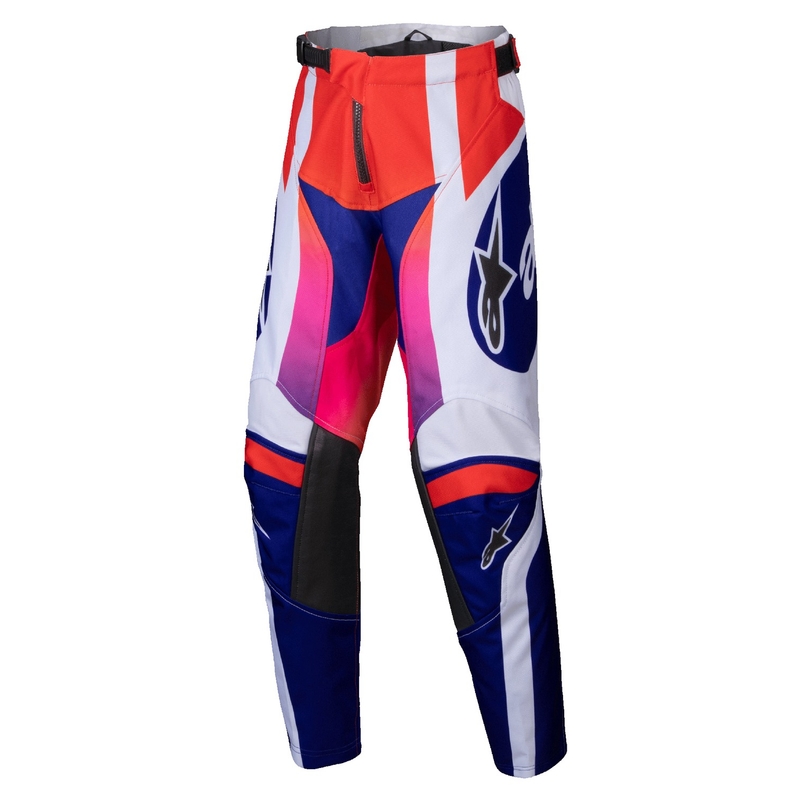 Alpinestars Racer Wurx Motocross-bukser til børn Multicolor-White