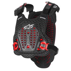 Alpinestars A-5 Plasma brystbeskytter sort-rød-hvid