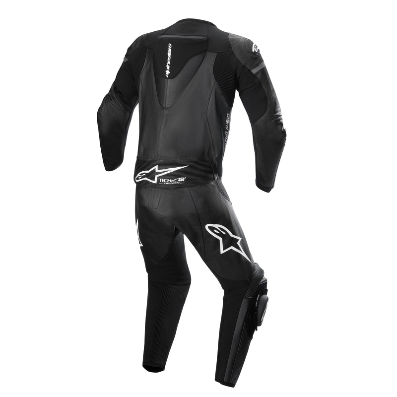 Alpinestars GP Force Lurv sort og hvid todelt læderdragt