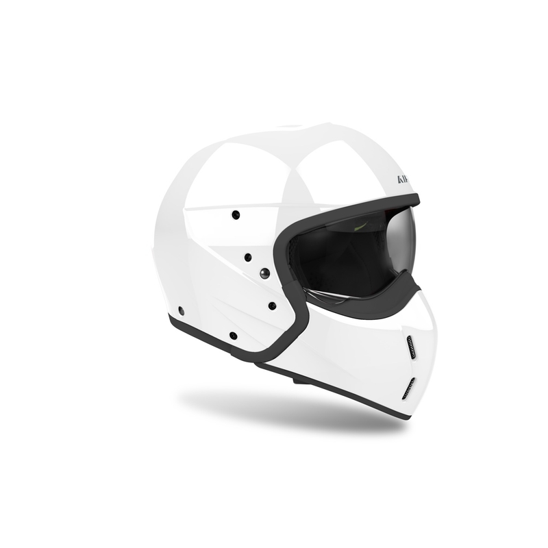 Modulær motorcykelhjelm Airoh J110 Color Glossy White
