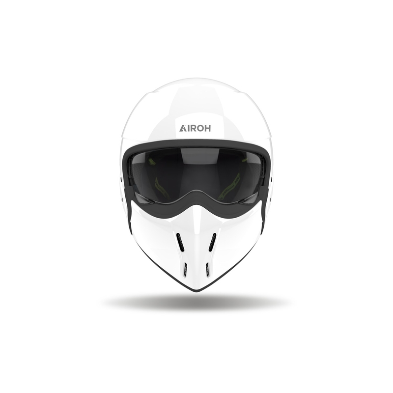 Modulær motorcykelhjelm Airoh J110 Color Glossy White
