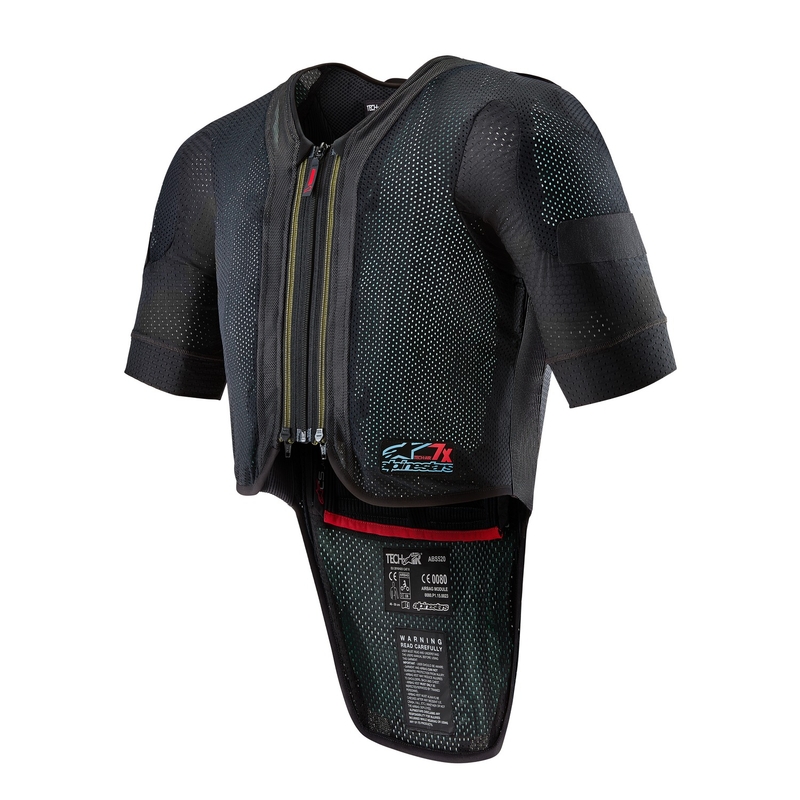 Airbagová vesta Alpinestars TECH-AIR®7X system černo-červená výprodej