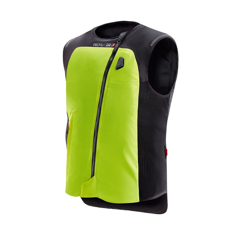 Alpinestars TECH-AIR®3 system fluogul-sort airbag-vest