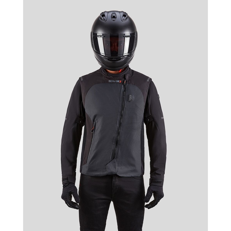 Alpinestars TECH-AIR®3 system fluogul-sort airbag-vest
