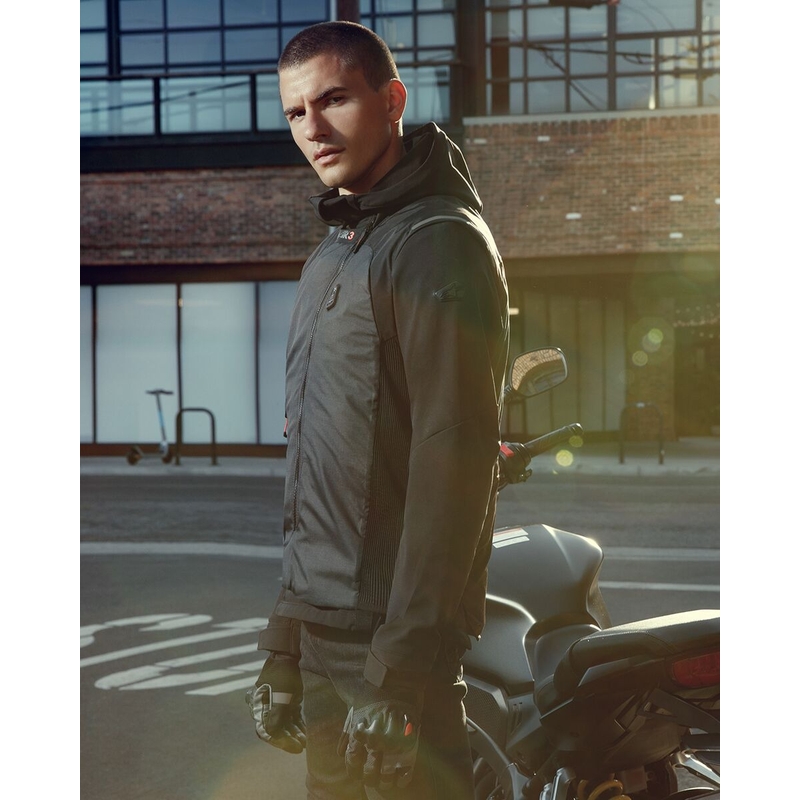 Alpinestars TECH-AIR®3 system fluogul-sort airbag-vest