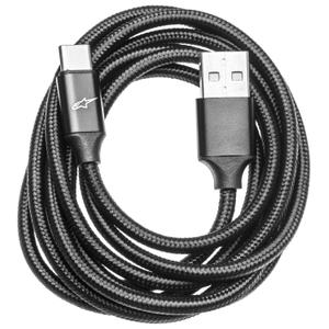 Udskiftnings-USB-C-opladerkabel til Alpinestars TECH-AIR®10/3/OFF-ROAD/7X airbagsystemer