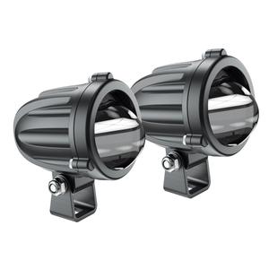 Sæt med ekstra LED-belysning Interphone-tågelygte sort 10W