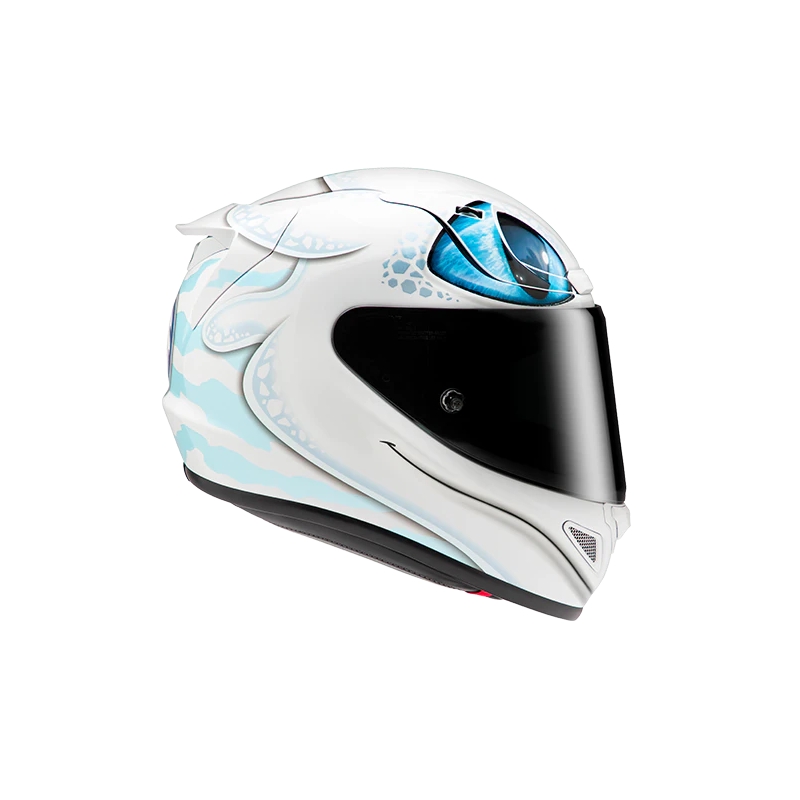 Integralhjelm HJC RPHA 12 Light Fury Universal hvid-blå udsalg