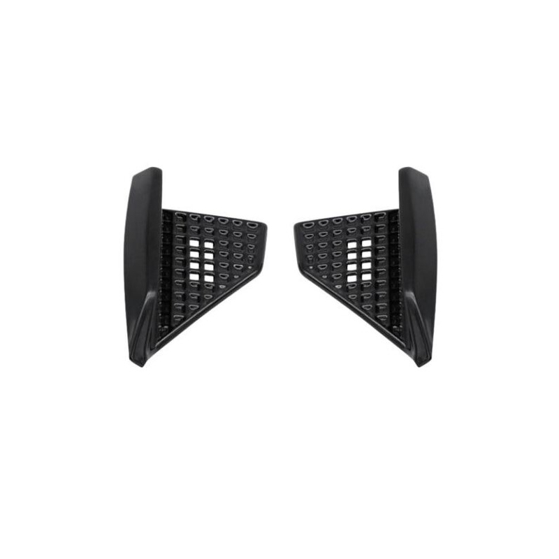 Ventilationsdæksel bagpå til LS2 MX702/MX708-hjelm, sort