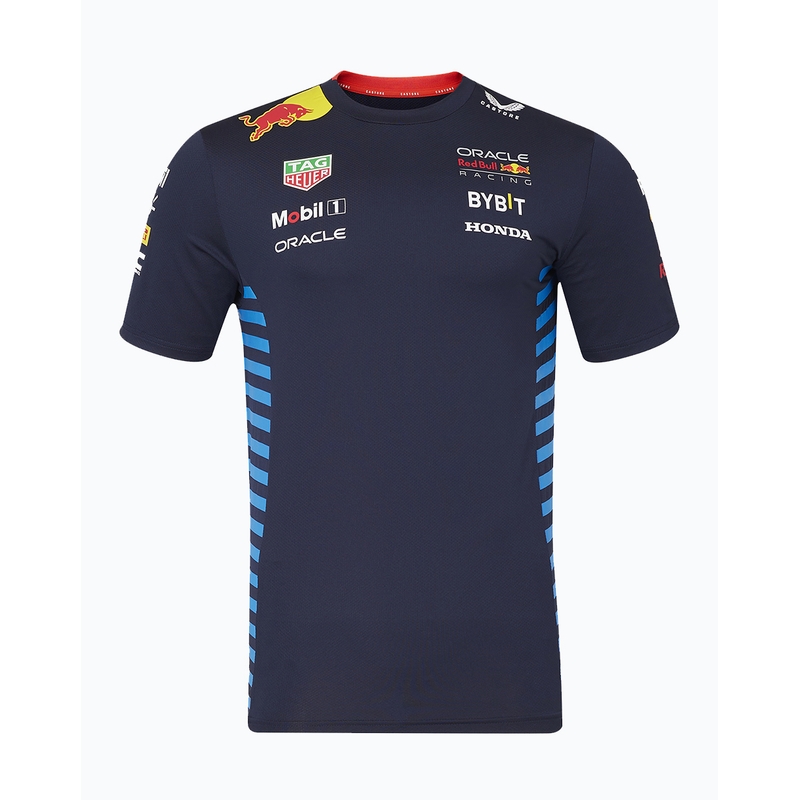T-shirt Red Bull Racing F1 mørkeblå