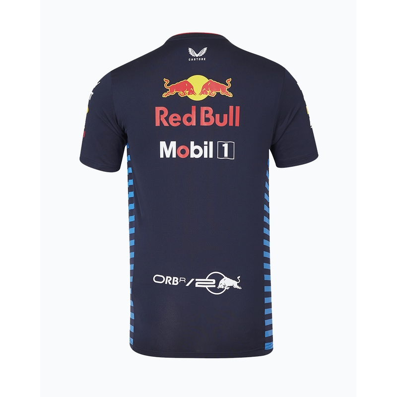 T-shirt Red Bull Racing F1 mørkeblå