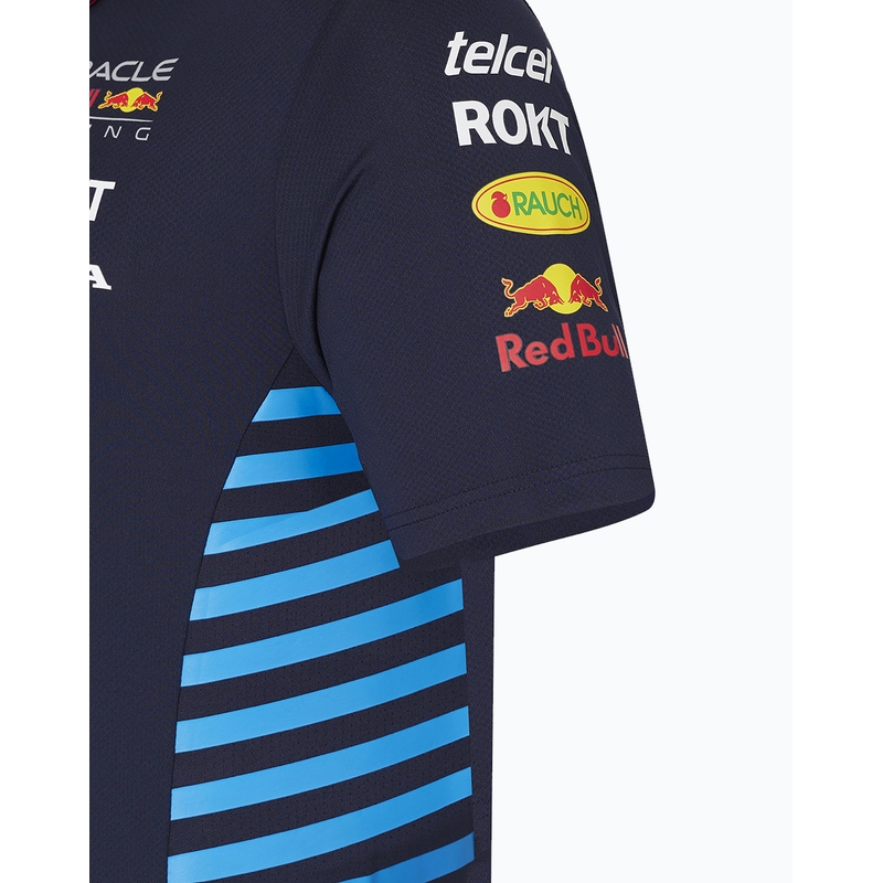 T-shirt Red Bull Racing F1 mørkeblå