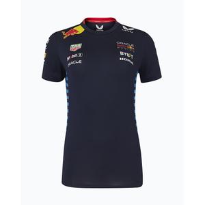Red Bull Racing F1 T-shirt til kvinder, mørkeblå
