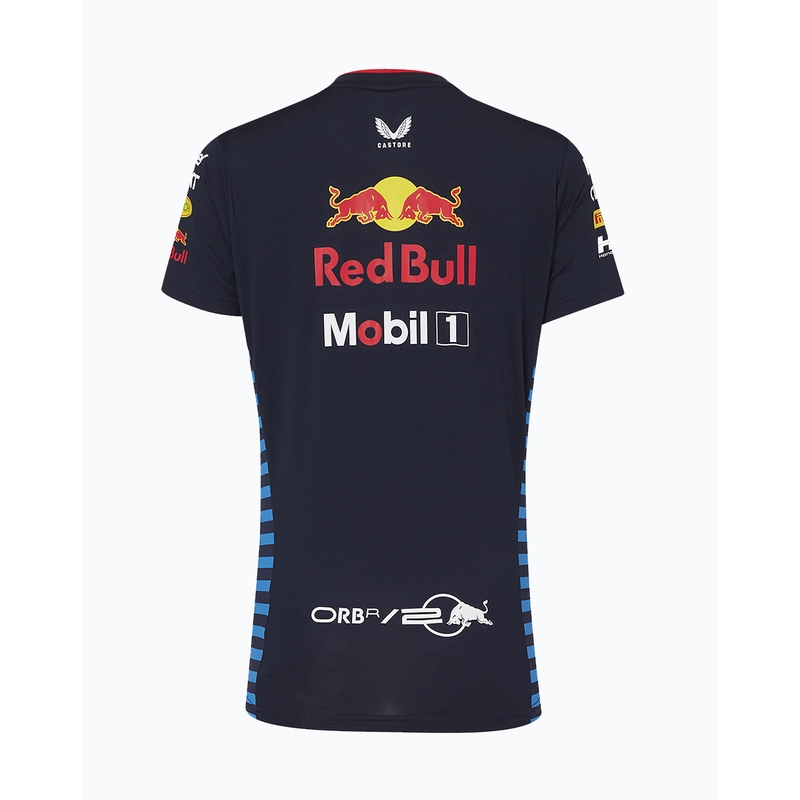 Red Bull Racing F1 T-shirt til kvinder, mørkeblå