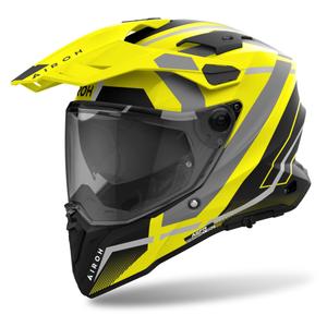 Enduro hjelm Airoh Commander 2 Mavick mat gul