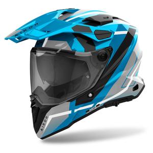 Enduro hjelm Airoh Commander 2 Mavick blank blå